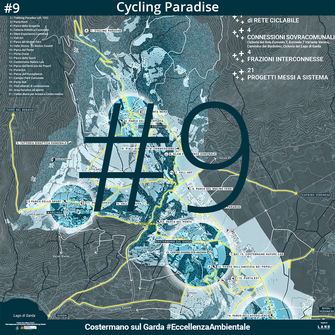 Cycling Paradise. | Costermano Sul Garda 2030 - Manifesto 9 di 11